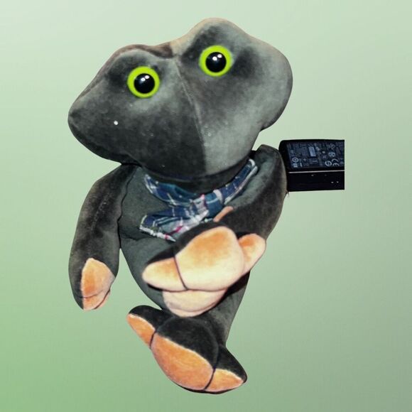 1998 NWT BOYDS BEARS Ezra R. Ribbit 7" Green FROG  "BEARS in the ATTIC" - Picture 1 of 3